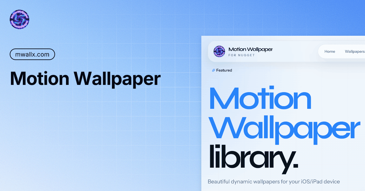 Motion Wallpaper gallery preview
